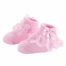 Hf Bow Lace Baby Socks Newborn Candy Color Cotton Baby Socks Cute Baby Socks Princess Style