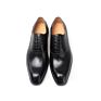High-End Brown Brogue Oxford Dress Shoes Hand Crafted Lace up Leather Shoes for Men