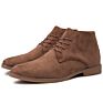 High-Top Sports Trend Men Martin Men's Shoes Suede Pointed Toe Shoes Work Shoes