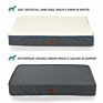 High Resilience Foam Dog Bed Crate Mat Kennel Pad with Soft Warm Plush, Anti-Slip Washable Mattress for Pets