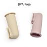 High Temperature Sterilization Washable Soft Baby Silicone Toothbrush Finger Brush