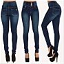 High Waist Stretchy Skinny Slim Fit Pencil Pants Jeans,Button-Fly Authentic Stretch High-Rise Casual Long Pants