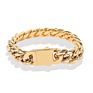 Hip Hop 12Mm Gold Plating Cuban Bracelet Iced Out Cz Setting Aaa+ Cubic Bracelets with Spring Clasp