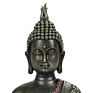 Home and Office Decor Durable Natural Stone Durable Tabletop Resin Peaceful Meditating Sitting Thai Buddha Statue in Stock