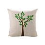 Home Decoration Pillowcase Linen Cloth Any Style Holidays Pillowcase With