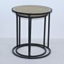 Home Furniture Modern Metal Frame Coffee Table Sofa Side Table for Living Room