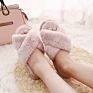 Home Indoor Luxury Fluffy Slippers Fur Slippers for Women