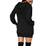 Hoodie Dress Long Sleeve Pull over Women`S Longline Hoodies Sweatshirt for Women