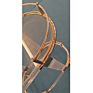 Hotel Furniture Antique Brass Metal Glass Acrylic Drinks Serving Trolley Bar Cart Hotel Dining Cart