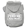 Hungry I Am Screen Print Pet Hoodies