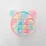 Ideas Colorful Popular Stress Relief Cute Cartoon Fidget Keychain Small Cartoon Wallet of Coin Purse Fidget