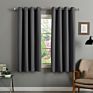 Ihome Heavy Blackout Window Curtains for the Living Room Drapes Navy Color Blackouts Curtain