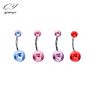 Imitation Pearl Belly Navel Ring Body Piercing Jewelry Fake Pearl Belly Button Ring