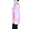 In-Stock Women Quarter Zip Tie Dye Pv Fleece Pullover
