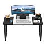 In Stock Directly Simple Home Office H Leg Student Simple Learning Long Shaped Desktop Corner Computer Laptop Desk