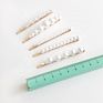 Ins Gold Color Girls Pearl Hairgrips Designer Korean Women Pearl Hair Clips