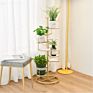 Iron Succulent Plants Rack Indoor Flower Box Storage Shelf Balcony Living Room Multi-Layer Metal Flower Rack