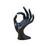 Ivory Painted Palmistry Hand Statue Divination Hand Kit