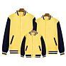 Jacket Plain Letter Man Sports Satin Bomber Baseball Jacket Men Jacket