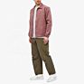 Japanese Style Embroidery 100% Cotton Corduroy Plain Pink Coaches Jacket