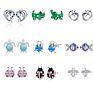 Jewelry 925 Sterling Silver Stud Silver Earrings for Women