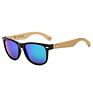 Jheyewear Retro Vintage Bamboo Mirrored Oversized Unisex Uv400 Shades