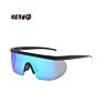 Kenbo Eyewear Arrivals Big Oversized One-Piece Lens Unisex Sunglasses Colorful Polarized Sports Sunglasses Uv400