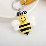 Keychains Little Bee Key Chain Creative Alligator Car Key Chain Car Key Chains