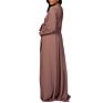 Khaki Wrap Dress Pregnant Breastfeeding Clothes Dress Pregnancy Dress