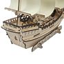 Kids Child World Famous Architecture Paris France Ship Model Model Gun 3D Wooden Puzzle Jigsaw Game for Adult