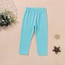 Kids Clothing Leggings Solid Color Girls Lovely Multicolor Trousers Children Clothes Joggers Pants