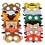 Kids Forest Friends Felt Masks Cat Felt Mask Costume Felt Superhero Mask