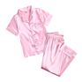 Kids Tales Silk Pajama Sets Satin Children Pajamas Short Set