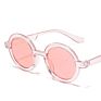 Kids Two Tone Color Frame Cute Uv400 Lenses Children round Glasses