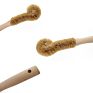 Kitchen Accessories Natural Wood Bamboo Handle Bottle Brush Kitchen Cleaning Vegetable Coco Sisal Dish Brush