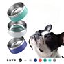 Kle Ready to Ship Double Wall Dog Bowl 32Oz Stainless Steel 304 Pet Tray for 18/8 Texture Inspissate Pet Bowl