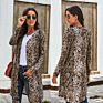 Ladies Clothing Autumn Aztec Print Women Open Front Long Sleeve Knitted Cardigan
