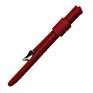 Ladies Red Color Tire Grain anti Skid Quick Release Rubber Silicone Watch Straps