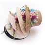 Ladies Sun Straw Hat Women Wide Brim Flower Beach Hats Outdoor Protection Women Designer Floppy Sunhats