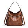 Large Capacity Women Shoulder Crossbody Bags Leather Tote Bag