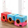 Large Cat Bed, Stackable Cat Cube, Indoor Cat House/Cat Condo