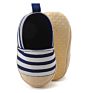 Latest Design Fancy Design Naval Stripe Toddler Casual Striped Shoes for Baby Boy