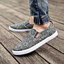 Latest Lightweight Casual Canvas Flat Shoes Men Slip-On Loafers Board Shoes