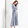 Latest plus Size Long Sleeve Midi Dress Maternity Clothing for Photography