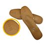 Latex Foam Pain Relief Insole Pu Leather Shoe Insole for Comfortable Walking