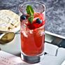 Lead-Free Clear Bar Long Drink Glasses for Water Wine Beer Cocktails and Mixed Drinks