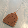 Leather Fly Swatter Durable Mosquito Killing Tool Flyswatter