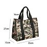 Leopard Print Canvas Tote Bag for Ladies Large Capacity Canvas Bag Customization