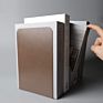 Lifeinfinity Metal Bookend, Economy Nonskid Heavy Duty Bookends for Shelves Office