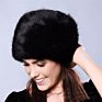 like Real Fur Comfy Cossack Style Bomber Hats Women's Faux Fur Cossak Russian Style Pink Fur Hats Russian Hat